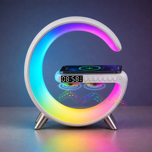 Lume G — Lámpara Inteligente con Cargador y Bocina